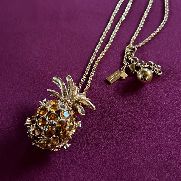 Kate Spade Pineapple Necklace - Picture 1 of 4